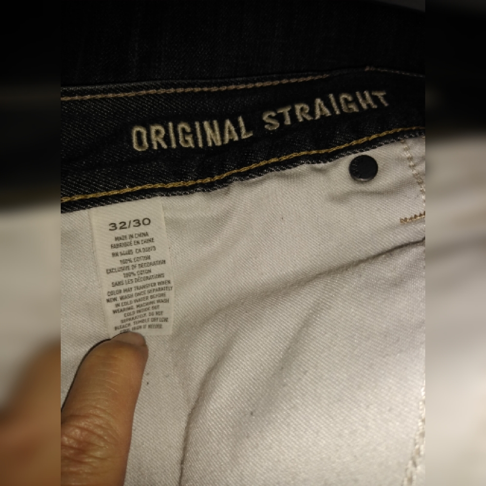 American eagle original straight jeans size 32x30 - Picture 3 of 7